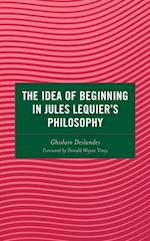 Idea of Beginning in Jules Lequier's Philosophy