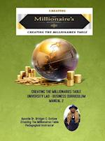 Creating The Millionaires Table University Lab Business Curriculum - Manual 2 