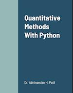 Quantitative Methods With Python 