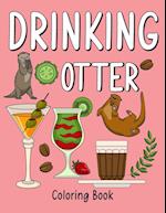 Drinking Otter Coloring Book 