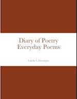 Diary of Poetry Everyday Poems 