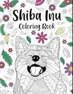 Shiba Inu Coloring Book 