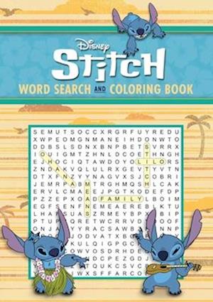 Disney Stitch Word Search and Coloring