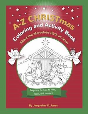 A-Z Christmas Coloring and Activity Book