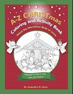 A-Z Christmas Coloring and Activity Book