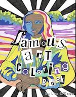 Famous Art Coloring Book