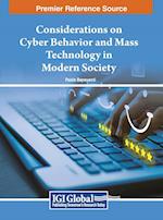 Considerations on Cyber Behavior and Mass Technology in Modern Society