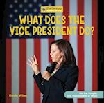 What Does the Vice President Do?