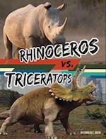 Rhinoceros vs. Triceratops