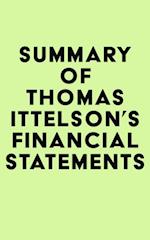 Summary of Thomas Ittelson's Financial Statements