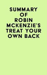 Summary of Robin McKenzie's Treat Your Own Back