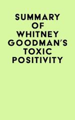 Summary of Whitney Goodman's Toxic Positivity