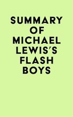 Summary of Michael Lewis's Flash Boys