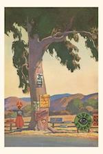 Vintage Journal Roadside Eucalyptus, Signs