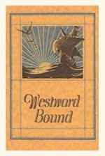 Vintage Journal Westward Bound Galleon on Sea