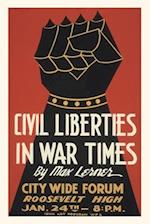 Vintage Journal Iron Fist, Civil Liberties Poster