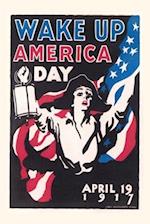 Vintage Journal Wake Up America Day