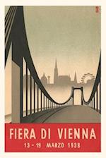Vintage Journal Poster for Vienna Fair, Austria