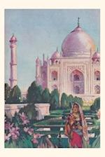 Vintage Journal Taj Mahal, Agra, India