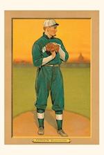Vintage Journal Early Baseball Card, Walter Johnson