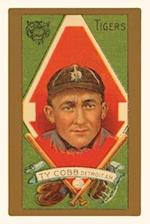 Vintage Journal Early Baseball Card, Ty Cobb