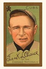 Vintage Journal Early Baseball Card, Frank Chance