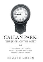 Callan Park: 'The Jewel of the West': A History of Callan Park Mental Hospital and Estate Volume One 1877 to 1960 