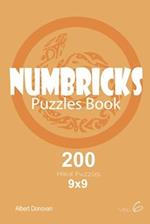 Numbricks - 200 Hard Puzzles 9x9 (Volume 6)