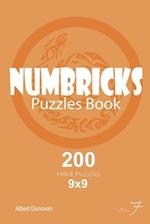 Numbricks - 200 Hard Puzzles 9x9 (Volume 7)