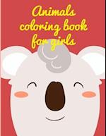 Animals Coloring Book For Girls