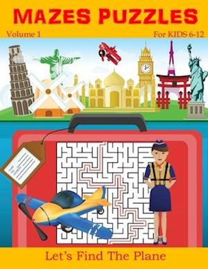 Mazes puzzles for kids 6-12