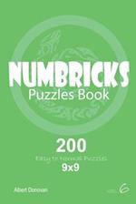 Numbricks - 200 Easy to Normal Puzzles 9x9 (Volume 6)