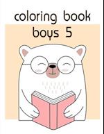 Coloring Book Boys 5