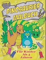 Dinosaurier Malbuch Für Kinder Ab 4 Jahren