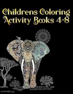 Childrens Coloring Activity Books 4-8