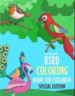 Bird Coloring Book For Children Special Edition