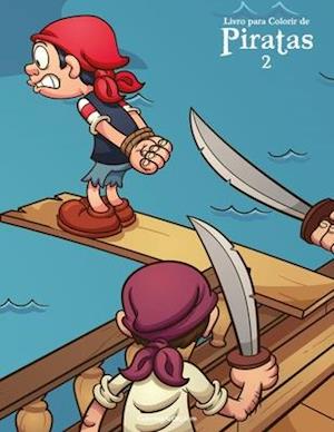 Livro para Colorir de Piratas 2