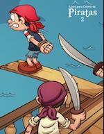 Livro para Colorir de Piratas 2