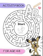 Activity book for age 4-8