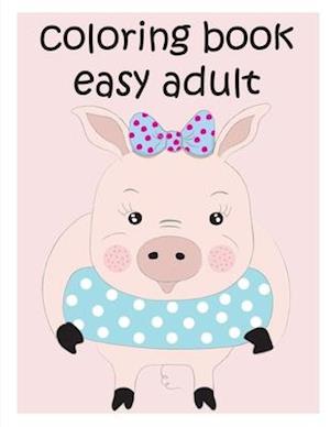 Coloring Book Easy Adult