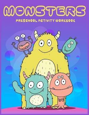 Monster Preschool activity Workbook