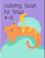 Coloring Book For Boys 4-8