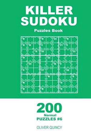 Killer Sudoku - 200 Normal Puzzles 9x9 (Volume 6)