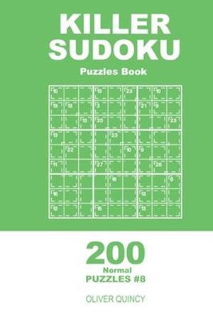 Killer Sudoku - 200 Normal Puzzles 9x9 (Volume 8)