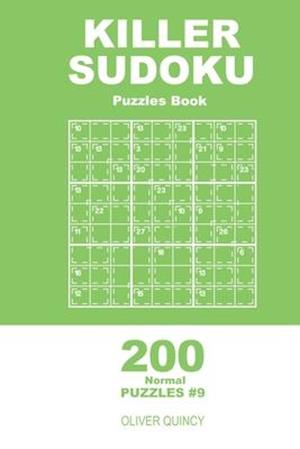 Killer Sudoku - 200 Normal Puzzles 9x9 (Volume 9)