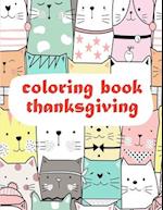 Coloring Book Thanksgiving