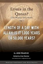 Length of a Day with Allah