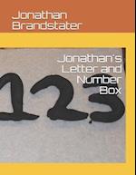 Jonathan's Letter and Number Box