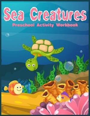 Sea Creatures Preschool Activity Workbook