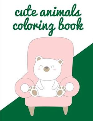 Cute Animals Coloring Book